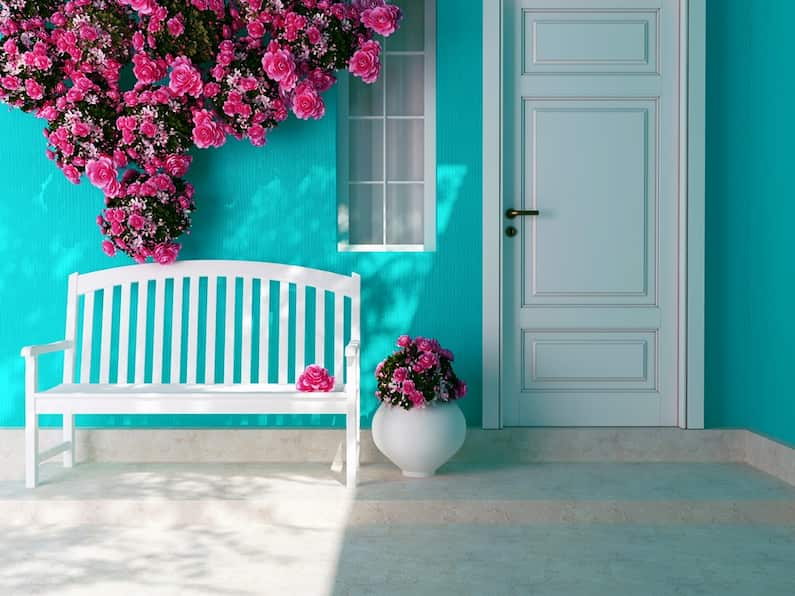 درب UPVC طرح چوب مناسب ساختمان‌های مسکونی و ویلایی